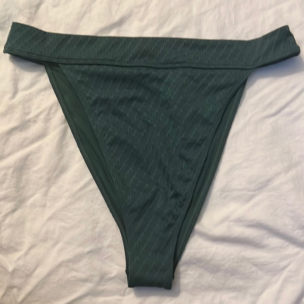 Abercrombie high waisted bikini bottom